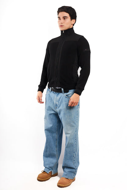 2000 Tommy Hilfiger Black Cotton Jacket (S)