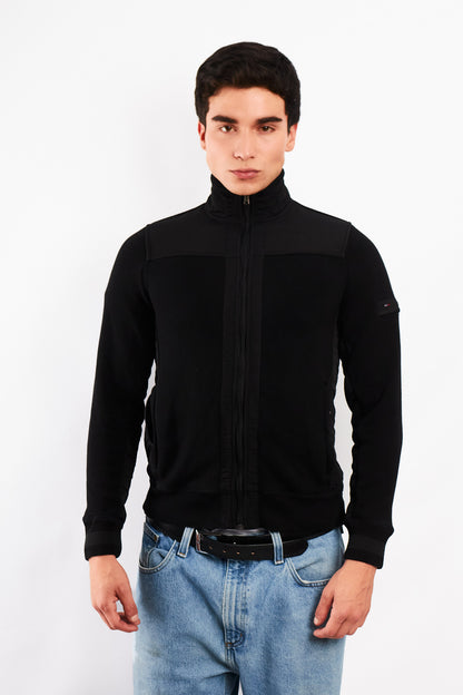 2000 Tommy Hilfiger Black Cotton Jacket (S)