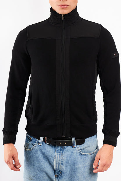 2000 Tommy Hilfiger Black Cotton Jacket (S)