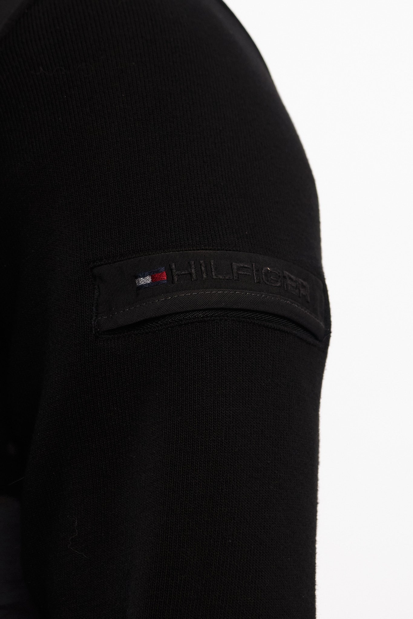 2000 Tommy Hilfiger Black Cotton Jacket (S)