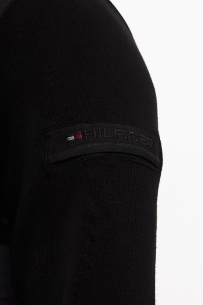2000 Tommy Hilfiger Black Cotton Jacket (S)