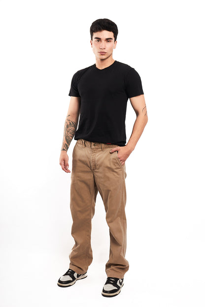 2000 Vintage Carhartt Dark Khakhi Cargo Pant (32)