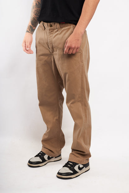 2000 Vintage Carhartt Dark Khakhi Cargo Pant (32)
