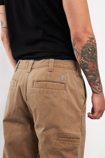 2000 Vintage Carhartt Dark Khakhi Cargo Pant (32)