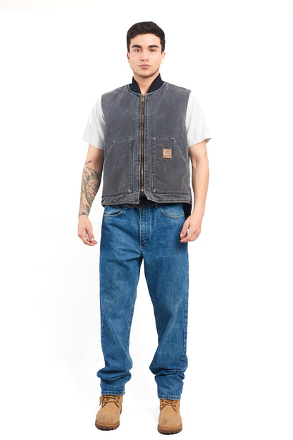 Vintage Carhartt Petrol Gray Vest (M/L)
