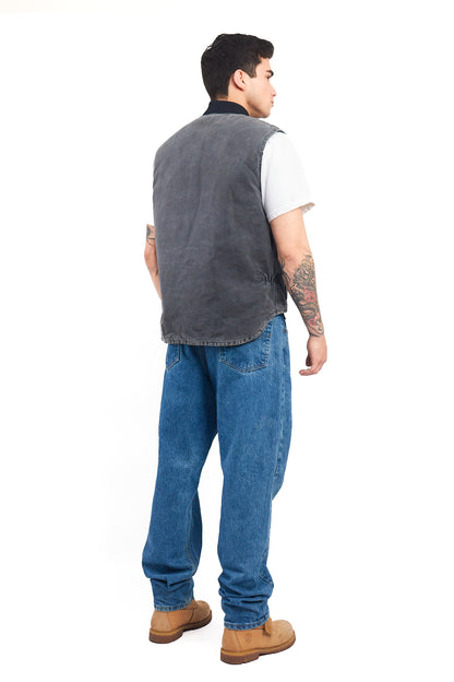 Vintage Carhartt Petrol Gray Vest (M/L)