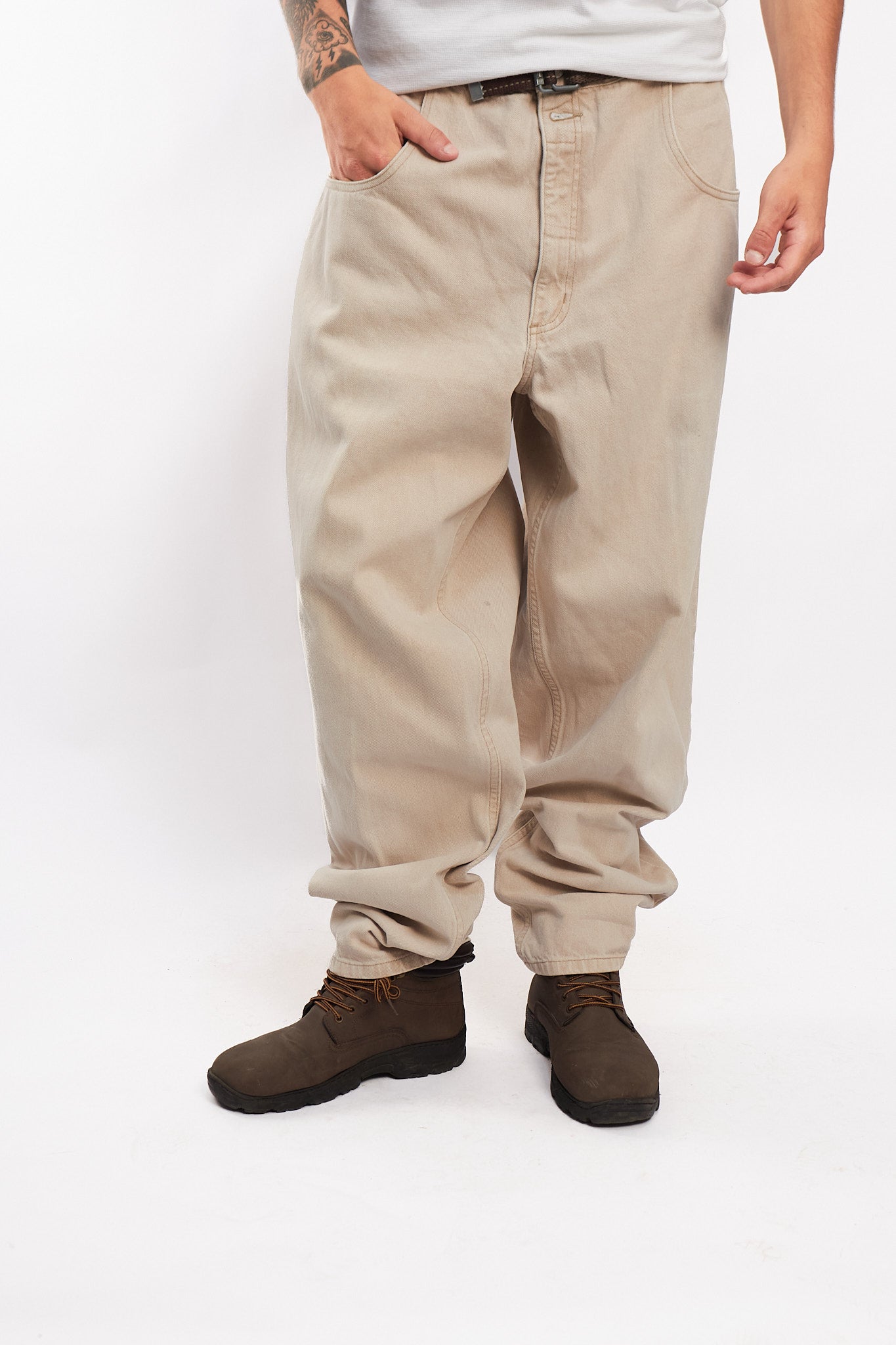 1990 Vintage Guess Beige Jean ( 36/38)