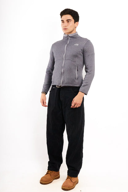 2000 The North Face Gray Fleece Jacket (S)
