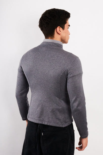 2000 The North Face Gray Fleece Jacket (S)
