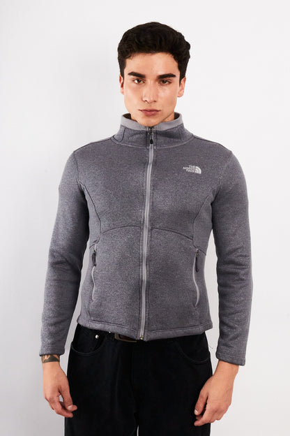 2000 The North Face Gray Fleece Jacket (S)