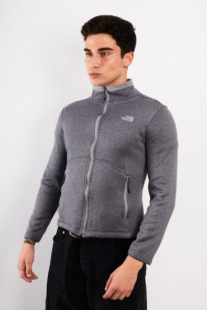 2000 The North Face Gray Fleece Jacket (S)