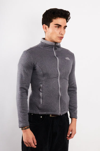 2000 The North Face Gray Fleece Jacket (S)