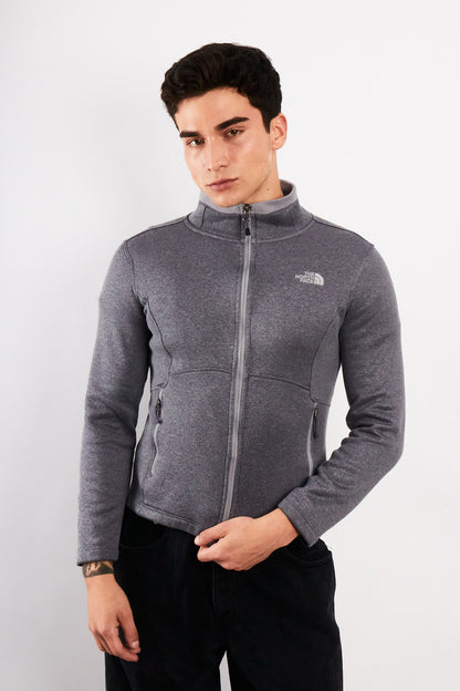 2000 The North Face Gray Fleece Jacket (S)