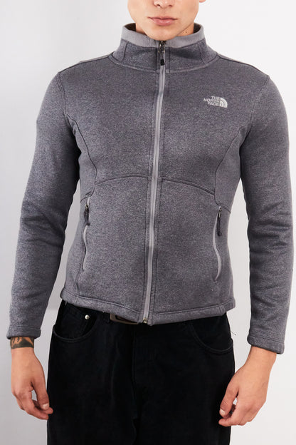 2000 The North Face Gray Fleece Jacket (S)