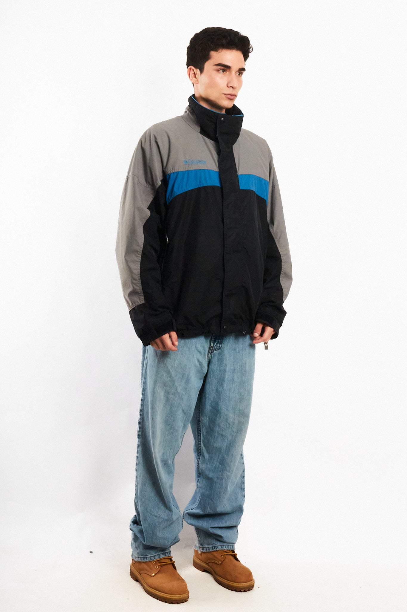 2000 Vintage Columbia Retro Colorblock Jacket (M/L)