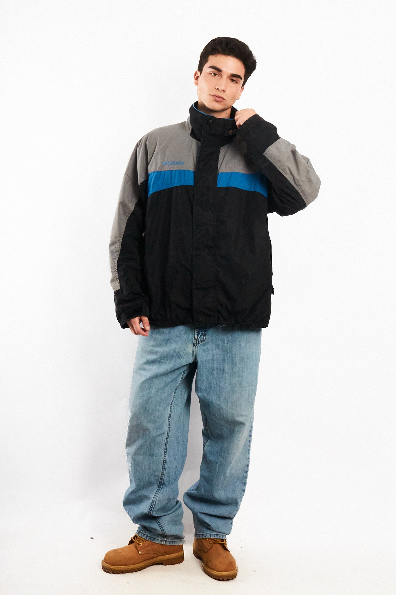 2000 Vintage Columbia Retro Colorblock Jacket (M/L)
