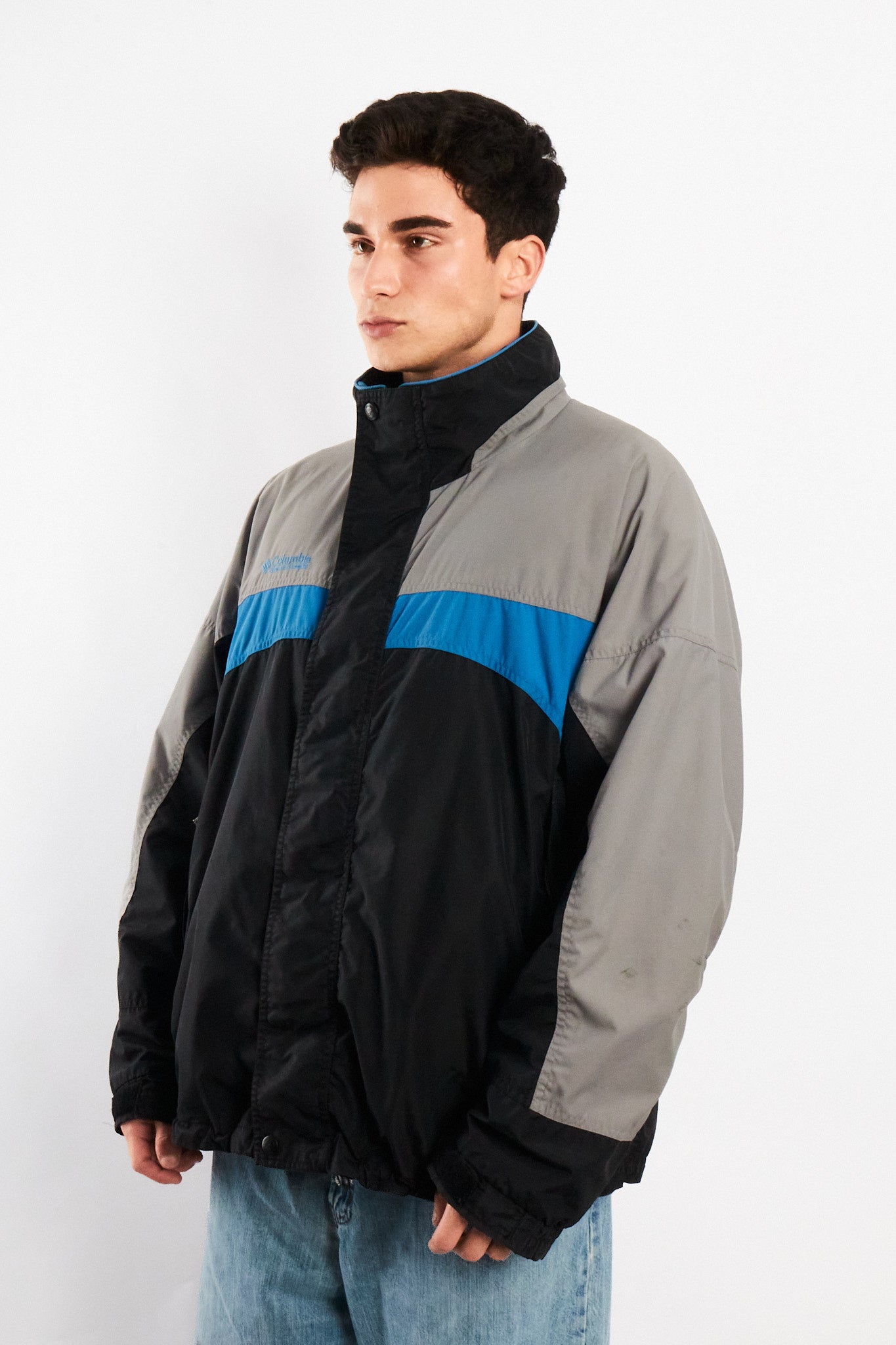 2000 Vintage Columbia Retro Colorblock Jacket (M/L)