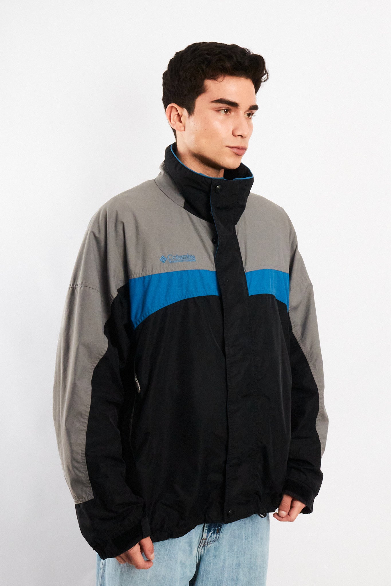 2000 Vintage Columbia Retro Colorblock Jacket (M/L)