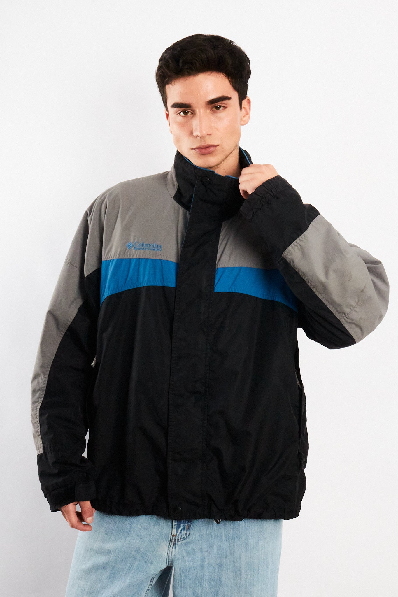 2000 Vintage Columbia Retro Colorblock Jacket (M/L)