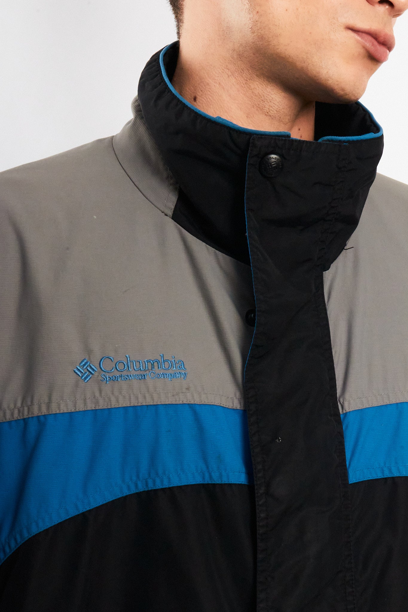 2000 Vintage Columbia Retro Colorblock Jacket (M/L)