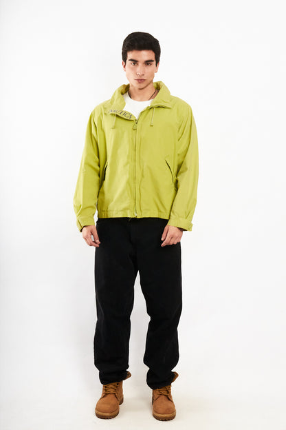 2000 Vintage Nautica Lemon Green Jacket (M/L)