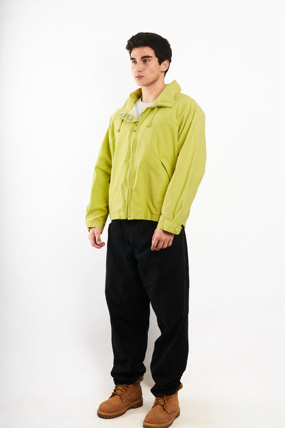 2000 Vintage Nautica Lemon Green Jacket (M/L)