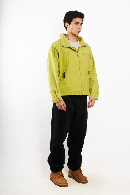 2000 Vintage Nautica Lemon Green Jacket (M/L)