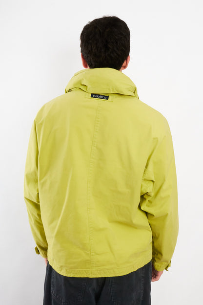 2000 Vintage Nautica Lemon Green Jacket (M/L)