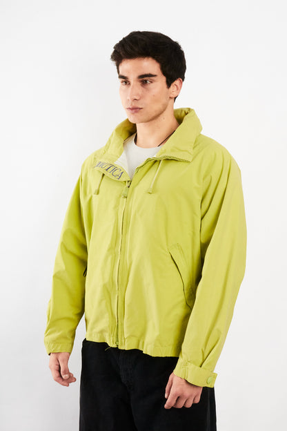 2000 Vintage Nautica Lemon Green Jacket (M/L)