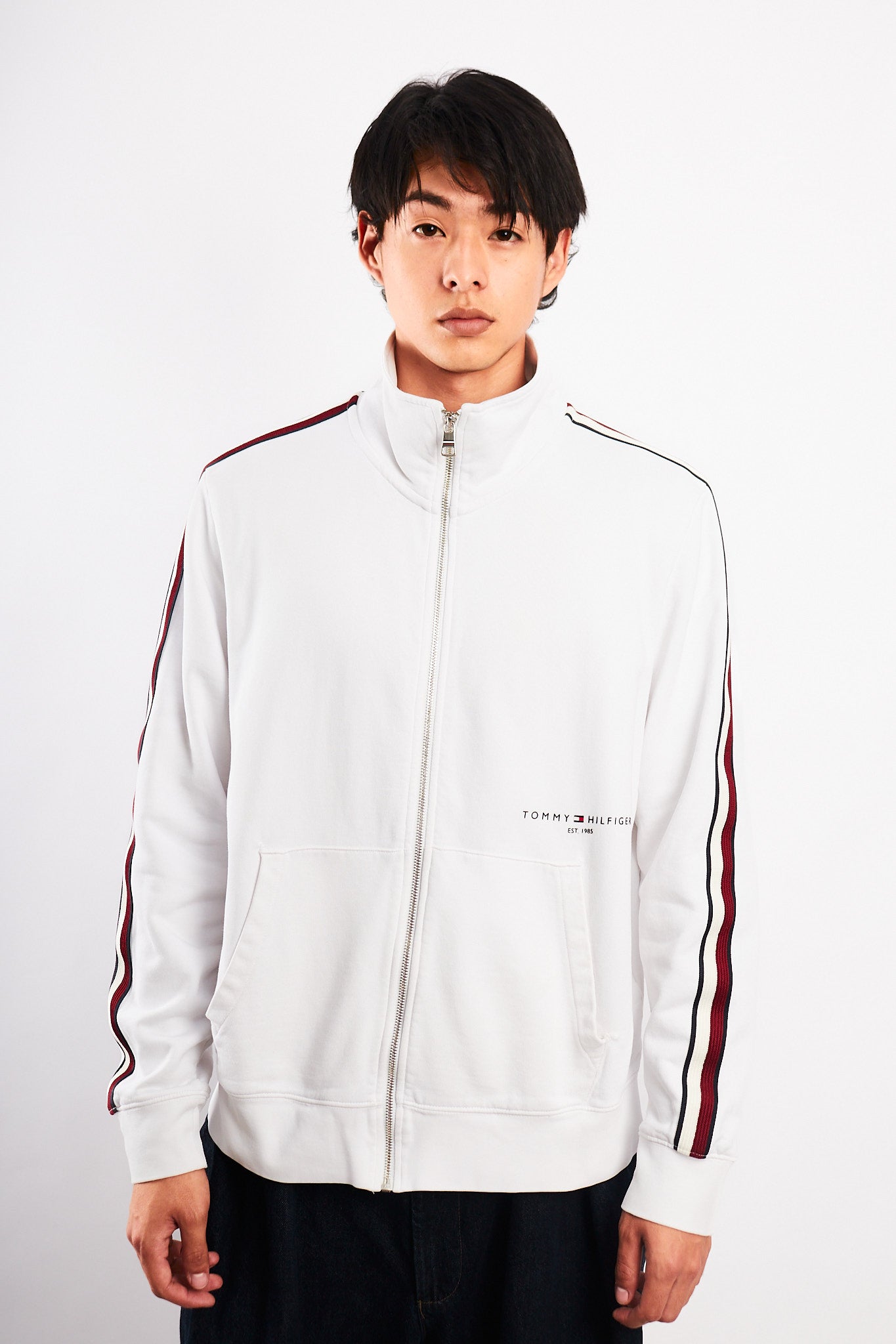 2000 Vintage Tommy Athletics Track Jacket (L/XL)