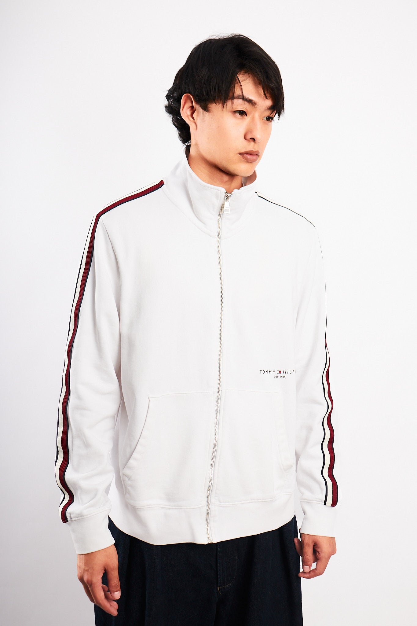 2000 Vintage Tommy Athletics Track Jacket (L/XL)