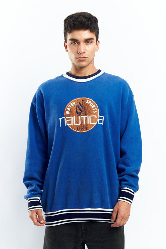 1990 Nautica Water Sports USA Crewneck (L/XL)