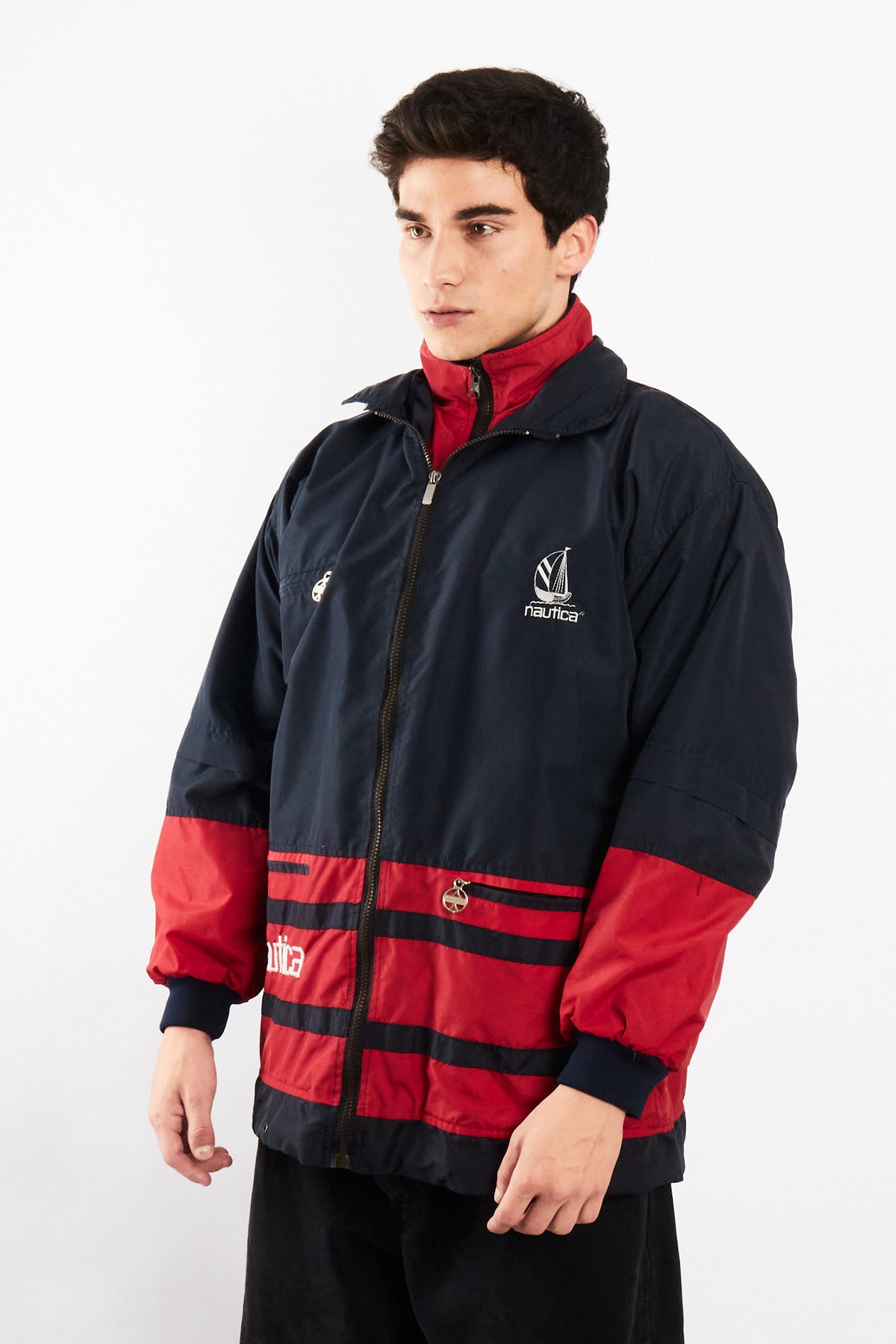 2000 Vintage Nautica Double Layer Jacket (M/L)