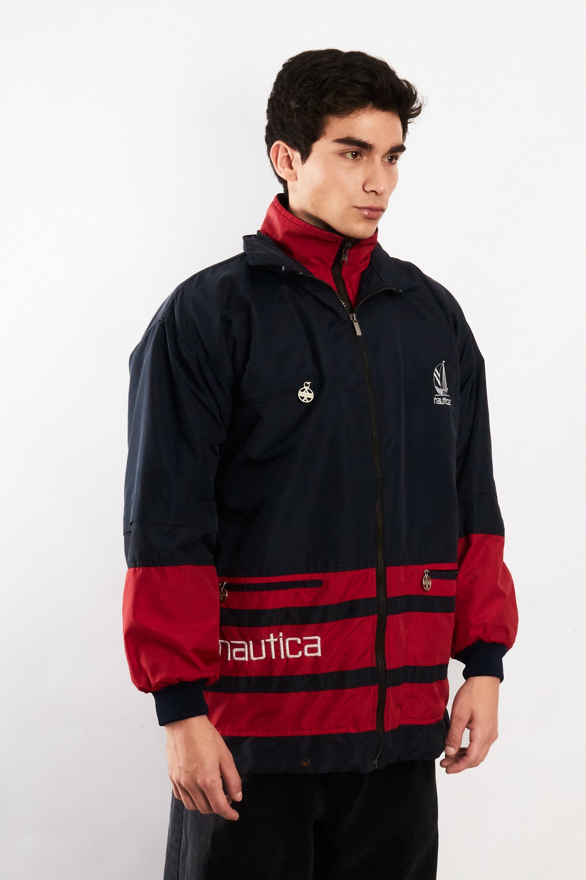 2000 Vintage Nautica Double Layer Jacket (M/L)
