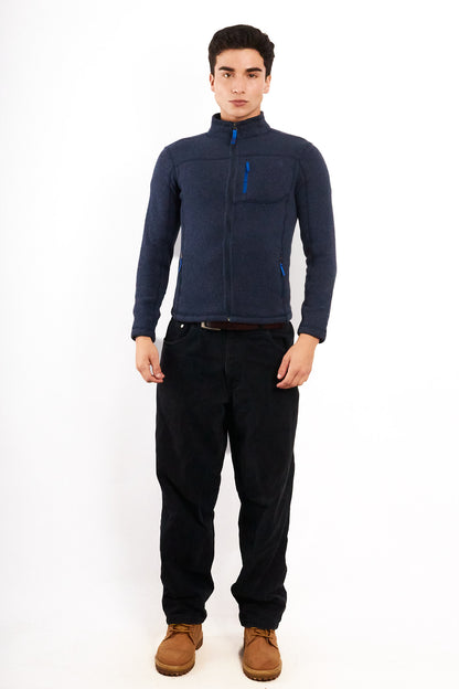 2000 The North Face Steel Blue Fleece Jacket (S)