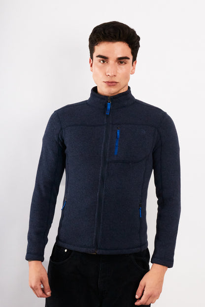 2000 The North Face Steel Blue Fleece Jacket (S)