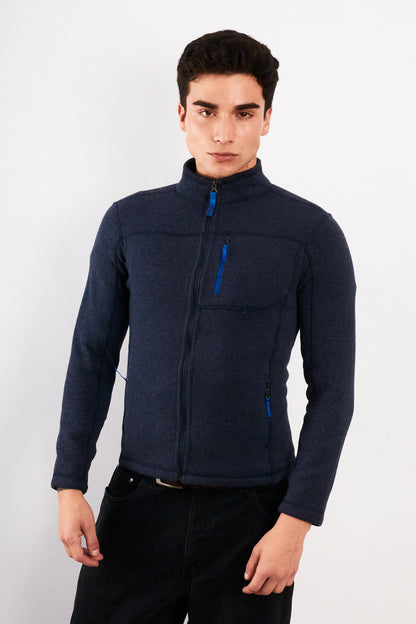 2000 The North Face Steel Blue Fleece Jacket (S)