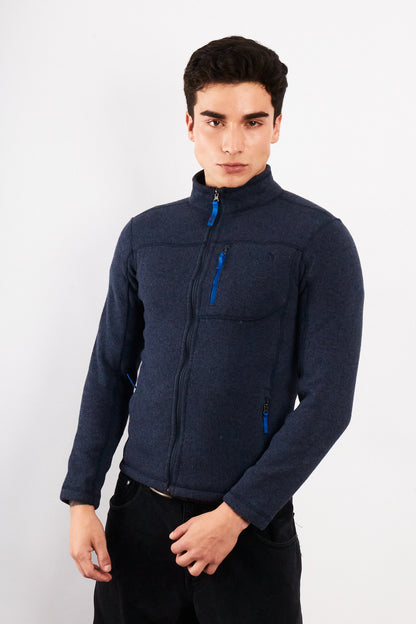 2000 The North Face Steel Blue Fleece Jacket (S)