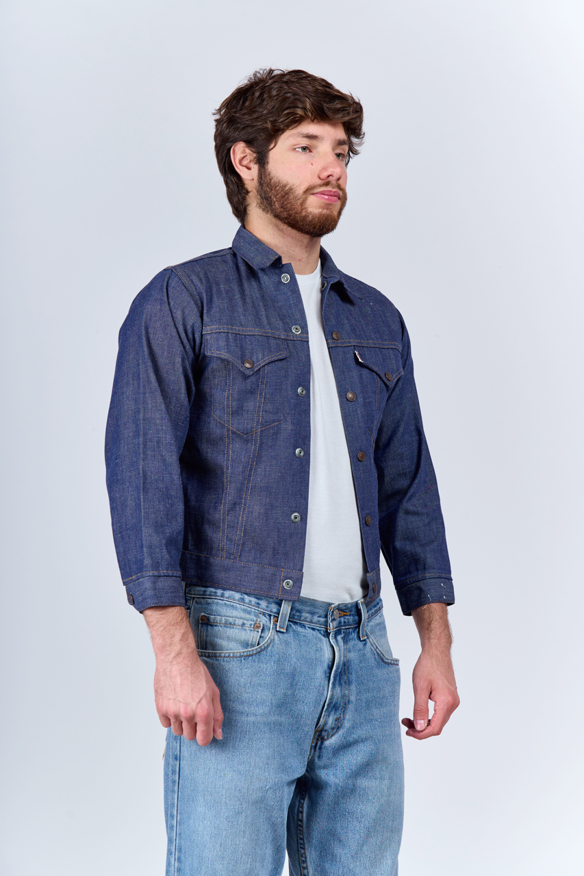 2000 Levi's Cropped Trucker Jacket (XS)