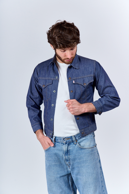 2000 Levi's Cropped Trucker Jacket (XS)