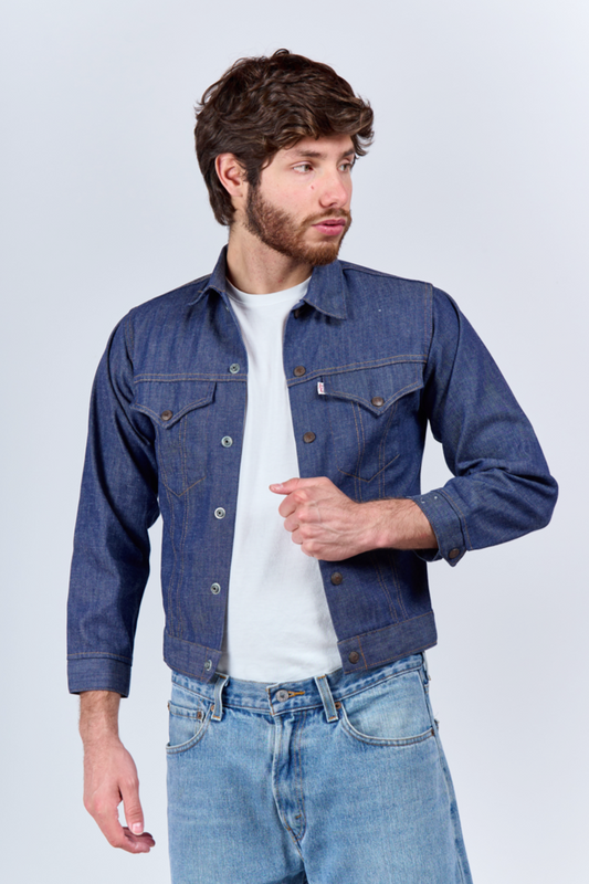2000 Levi's Cropped Trucker Jacket (XS)