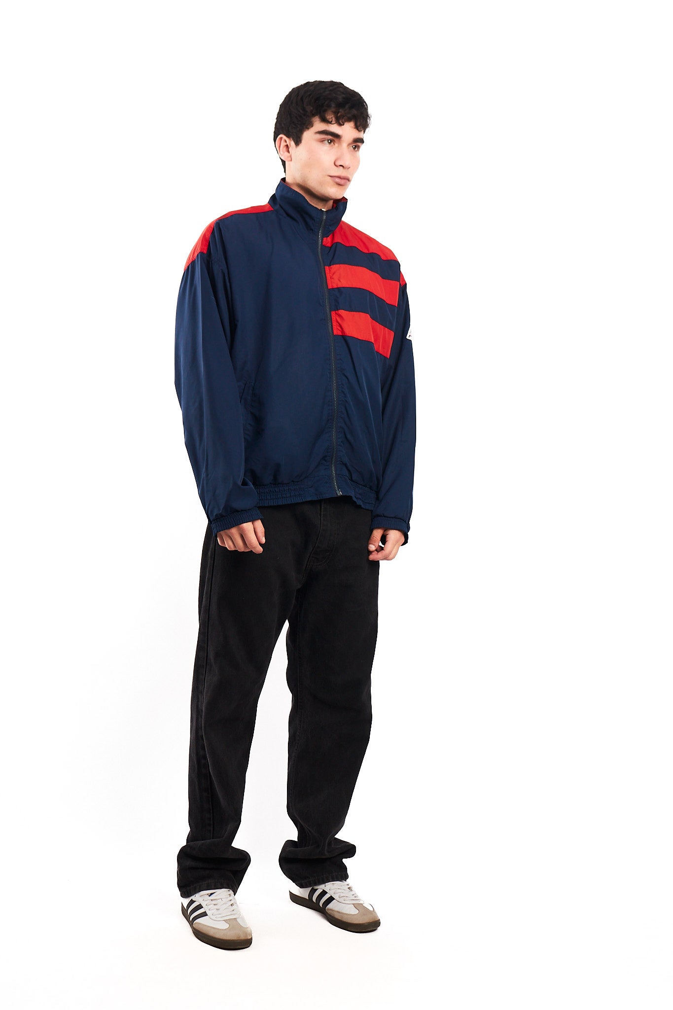 2000 Vintage Fila Big logo Track Jacket (L)