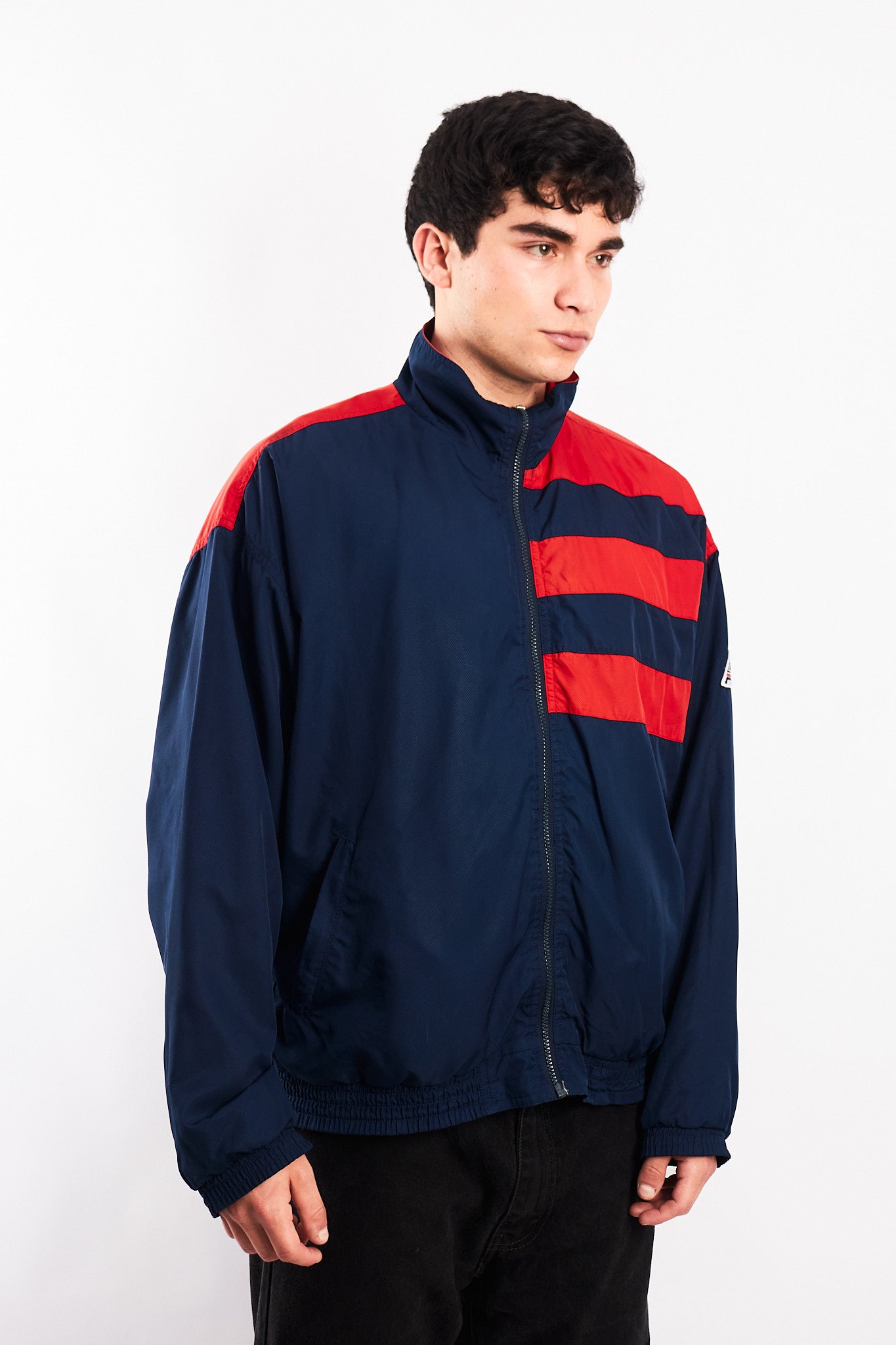 2000 Vintage Fila Big logo Track Jacket (L)