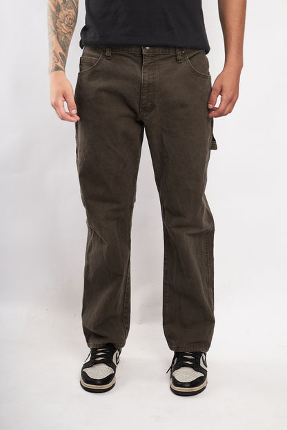 Vintage Dickies Petrol Gray Baggy Carpenter Pant (34/36)