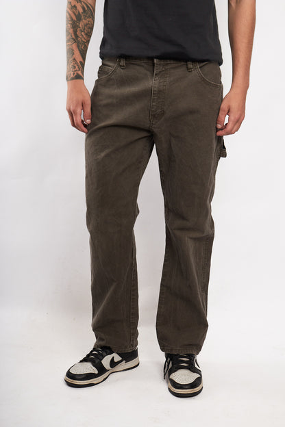 Vintage Dickies Petrol Gray Baggy Carpenter Pant (34/36)