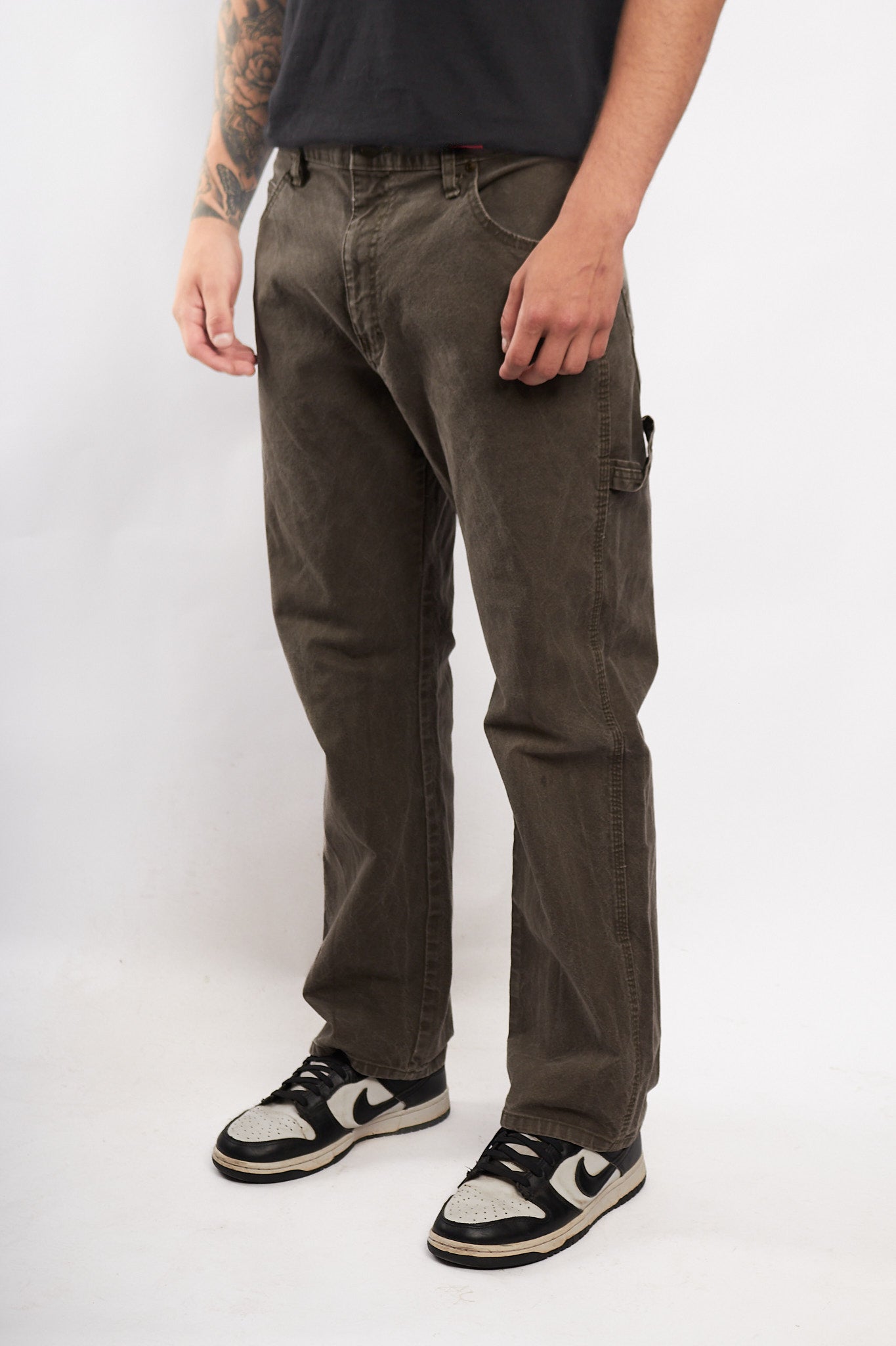 Vintage Dickies Petrol Gray Baggy Carpenter Pant (34/36)