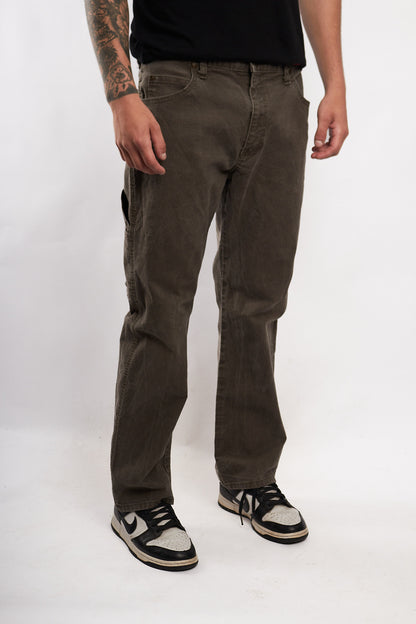 Vintage Dickies Petrol Gray Baggy Carpenter Pant (34/36)