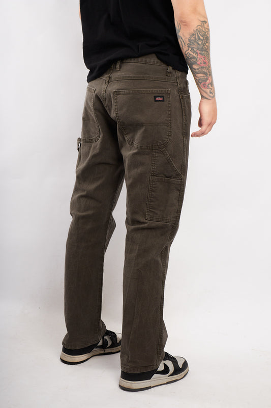 Vintage Dickies Petrol Gray Baggy Carpenter Pant (34/36)