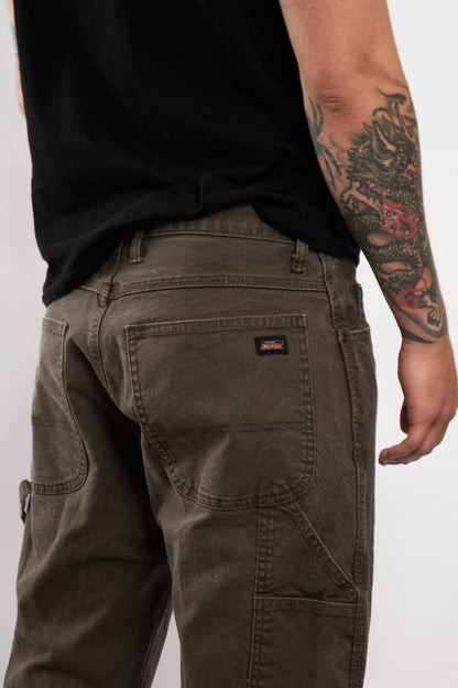Vintage Dickies Petrol Gray Baggy Carpenter Pant (34/36)