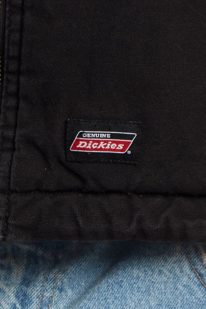 Vintage Dickies Black Sherpa Vest (M)